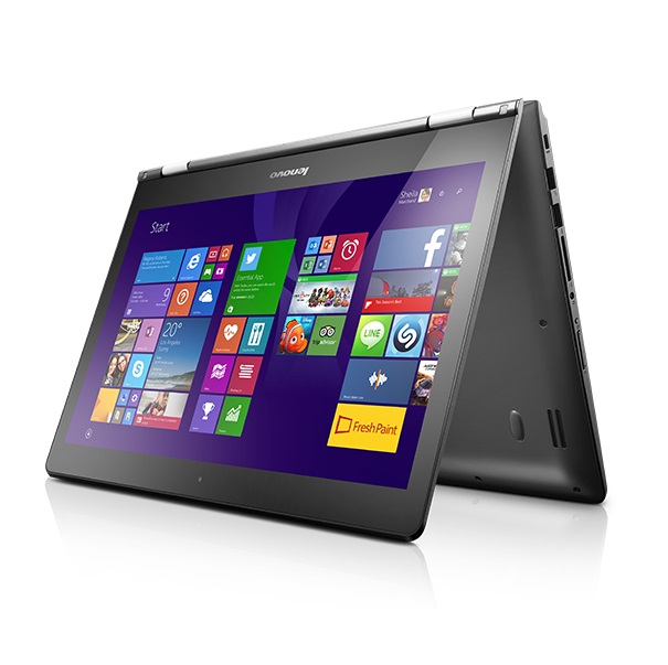 Laptop màn hình cảm ứng Lenovo Yoga 500, Core i3 5020U/4GB/500GB/Geforce 940M/Win 10 (80N600AMVN)