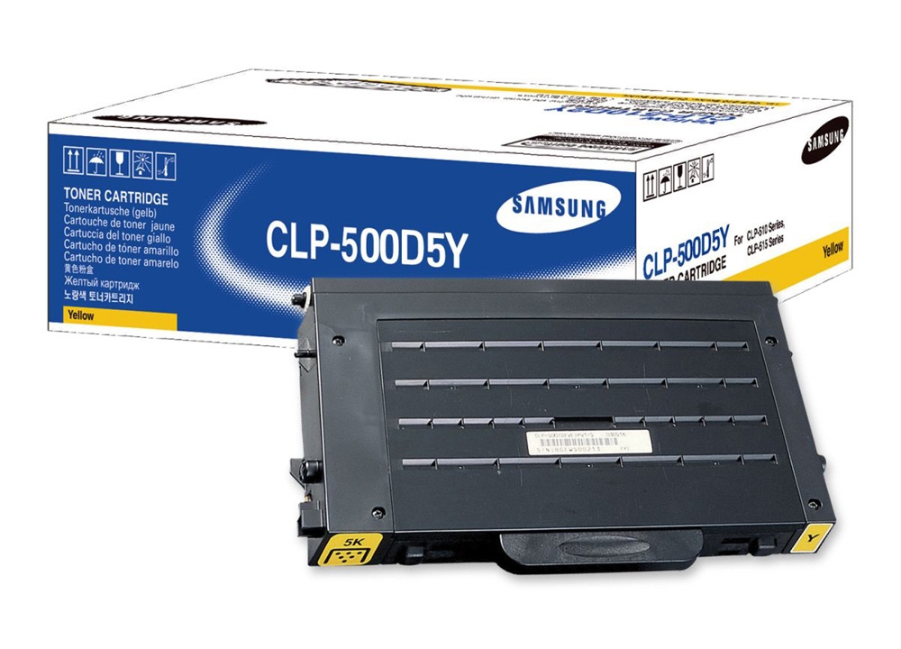 Mực in Mực vàng Laser Samsung CLP-500D5Y