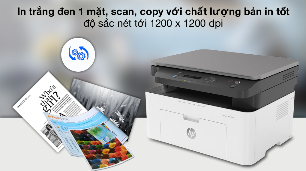 Máy in HP Laser 135w 4ZB83A In Scan Copy Wifi Chính Hãng Giá Tốt