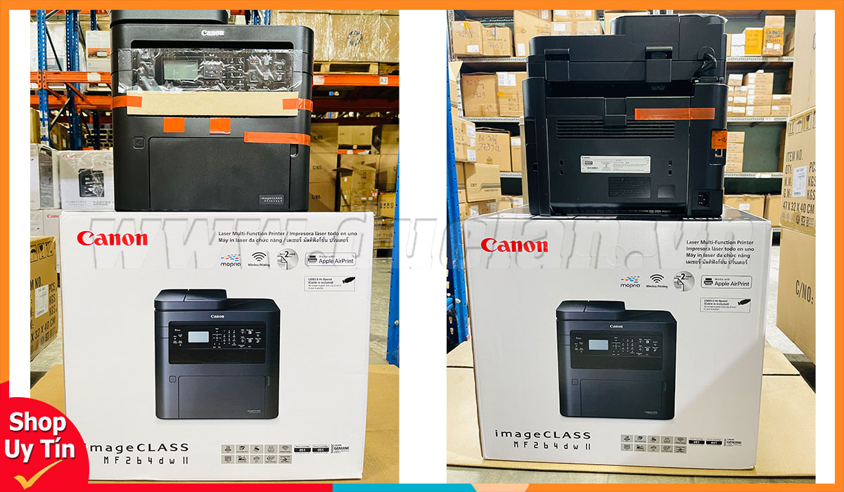 Máy In Laser Canon MF264dw II Đa Năng Giá Tốt Chính Hãng