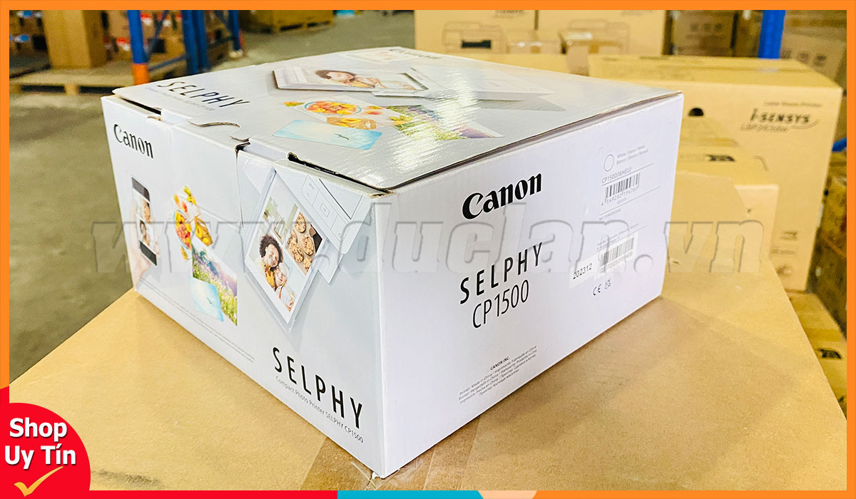 Máy In Ảnh Canon SELPHY CP1500 Trắng Giá Tốt Khuyến Mãi