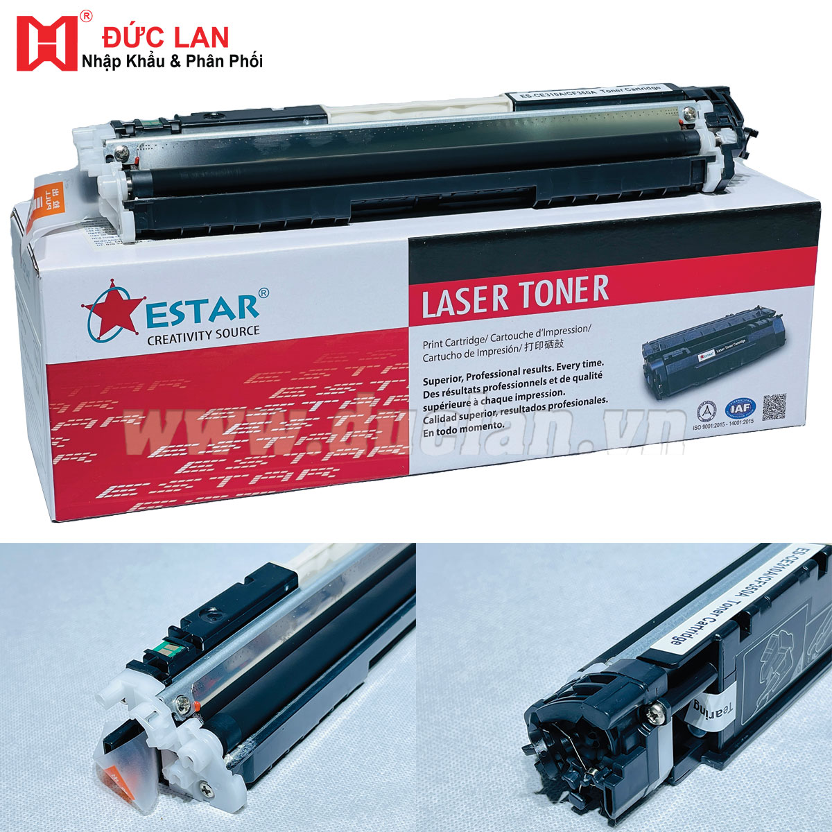 Hộp mực in HP CP1025/ M176 BK (CE310A/CF350A) 1.2K