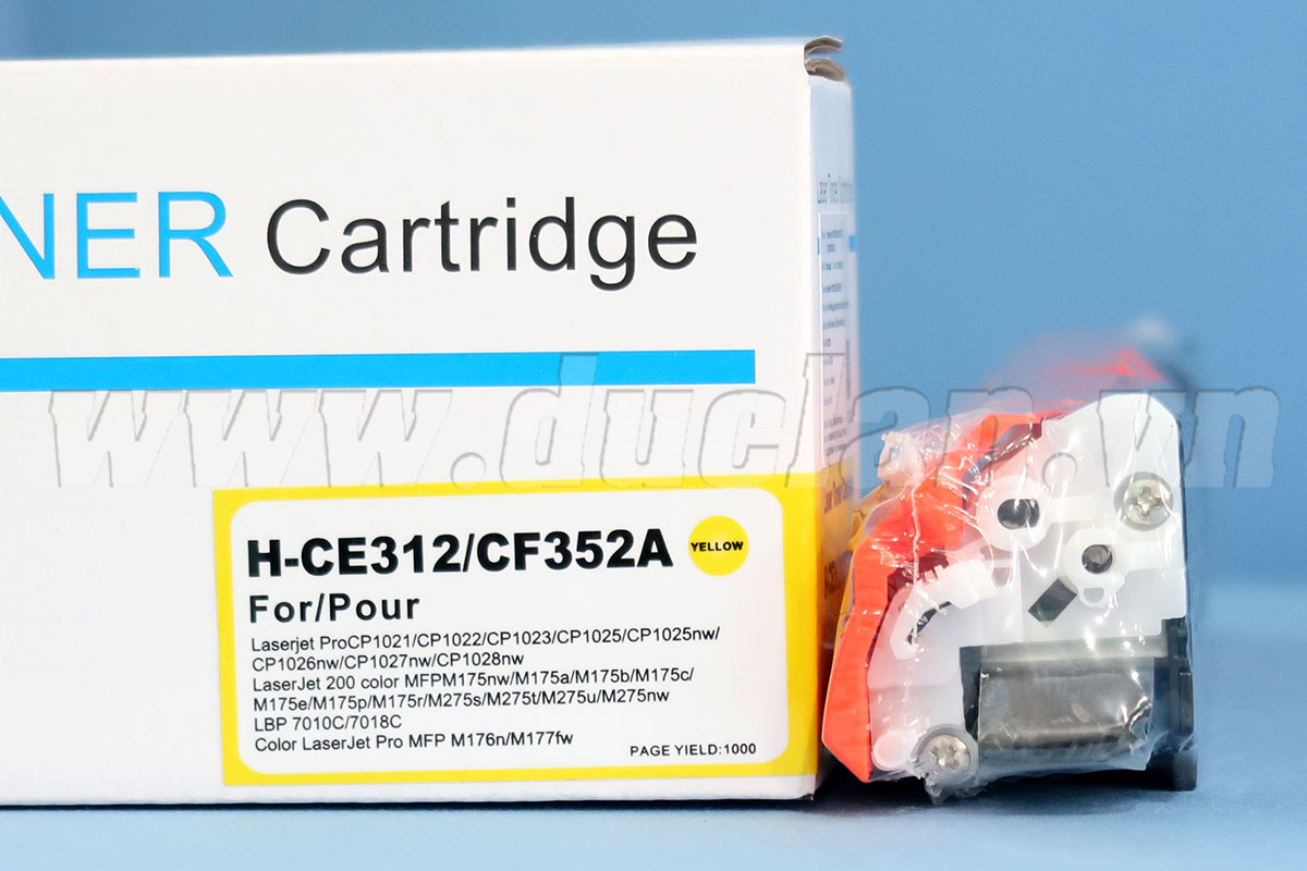 Hộp mực in HP CP1025 CE312A/CF352A chính hãng 1000 trang chất lượng
