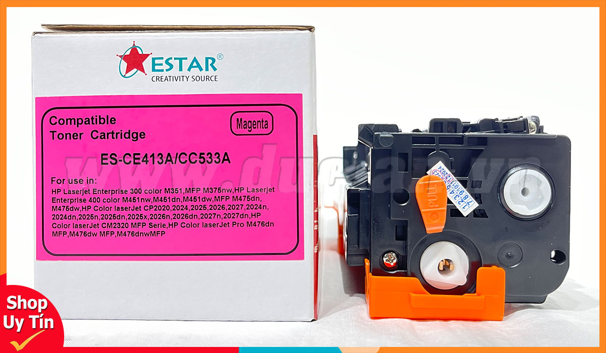 Hộp mực HP Pro M351 M451 CP2025 CE413A chính hãng in siêu sắc nét