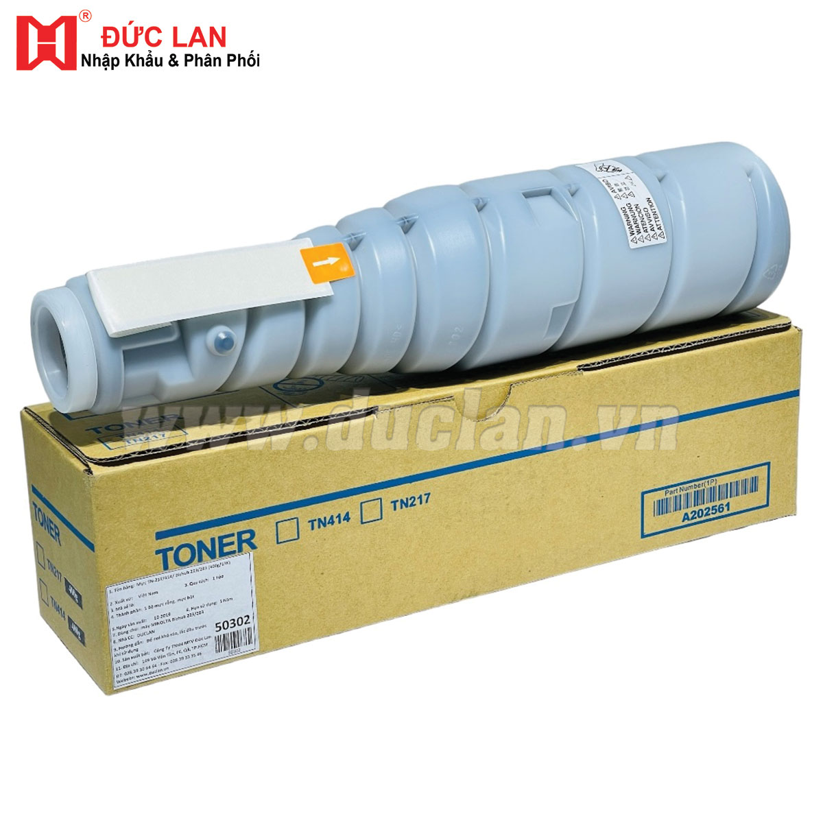 Mực TN-217/414/ Minolta Bizhub 223/283/ 363/423(400g/17K)