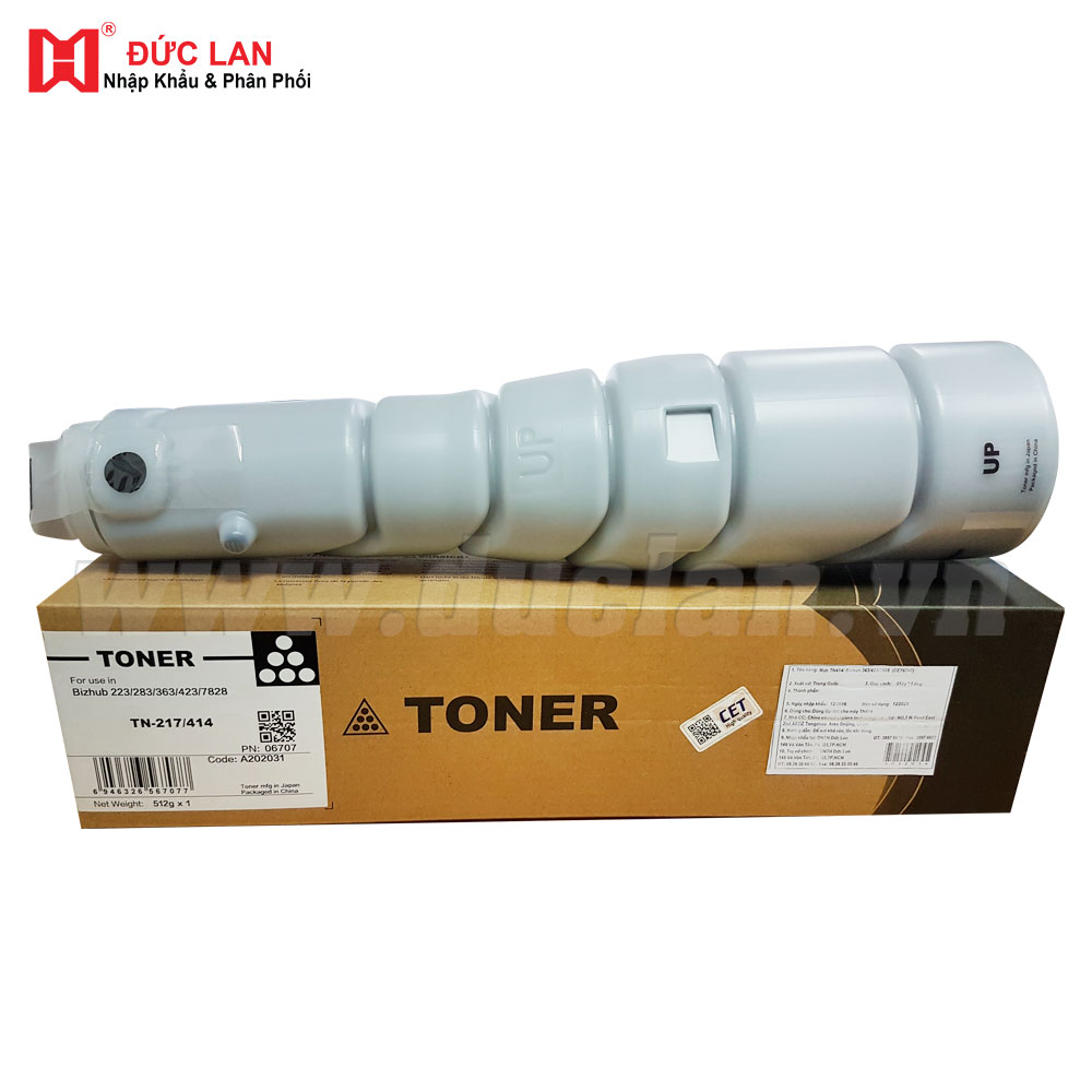 Mực TN-414/ Minolta Bizhub 223/283/363/423 (512g/25K) (CET6707)