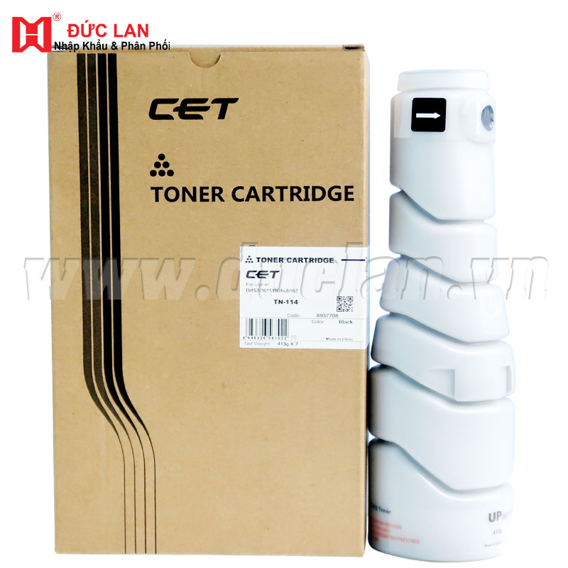 Mực TN-114/ Minolta Bizhub 162/163/ Di 250/Di1811 (413g/11K) (CET6702)