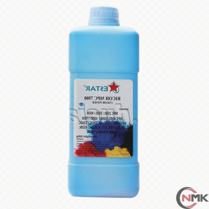 Mực chai xanh Ricoh MP C3500 C4500 C6000 C7500 SPC-811 500g chính hãng giá tốt 