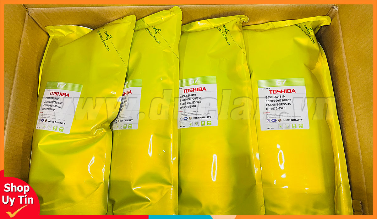 Mực Gói Toshiba G7 Vàng New 1000g - Tươi Ngon Giá Tốt