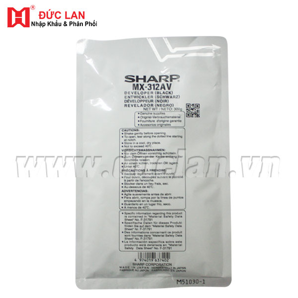 Bột Từ MX-312GV dùng cho Sharp MX-M260/264N/ Sharp AR-6020/6023