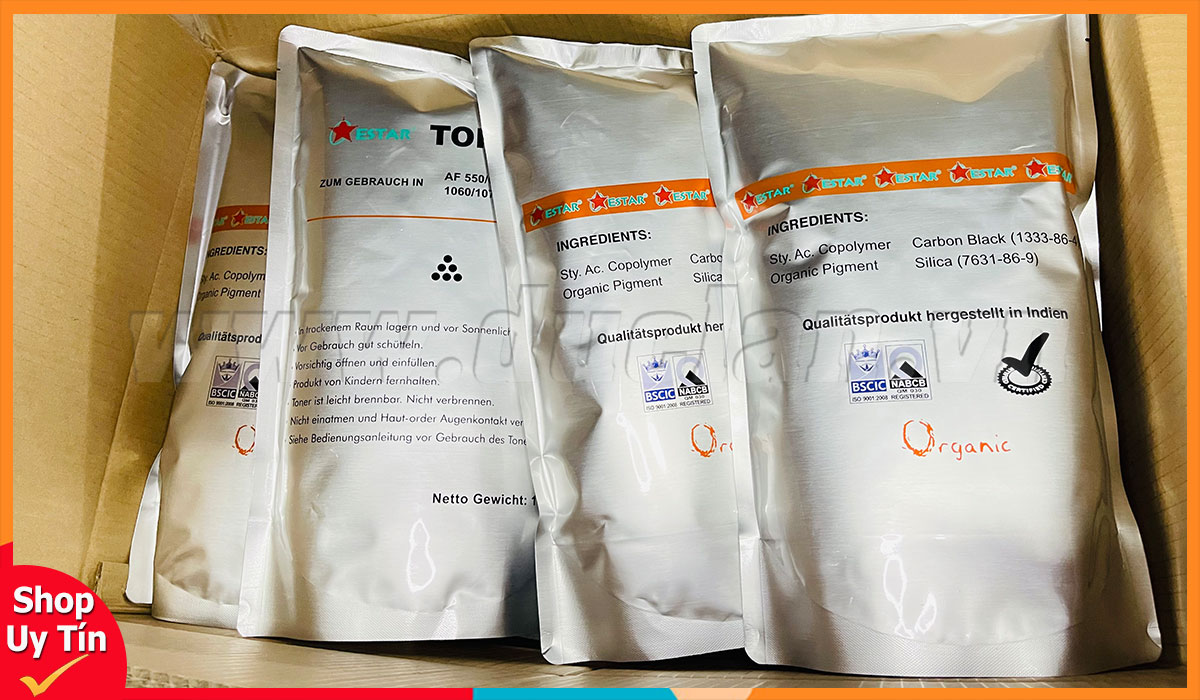 Mực In Ricoh Aficio 1075 2075 MP7500 MP8000 Chính Hãng ESTAR 1000g