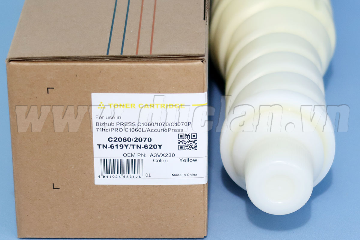 Mực Minolta Bizhub PRESS C1060 C1070 TN-619Y Chính Hãng Giá Tốt