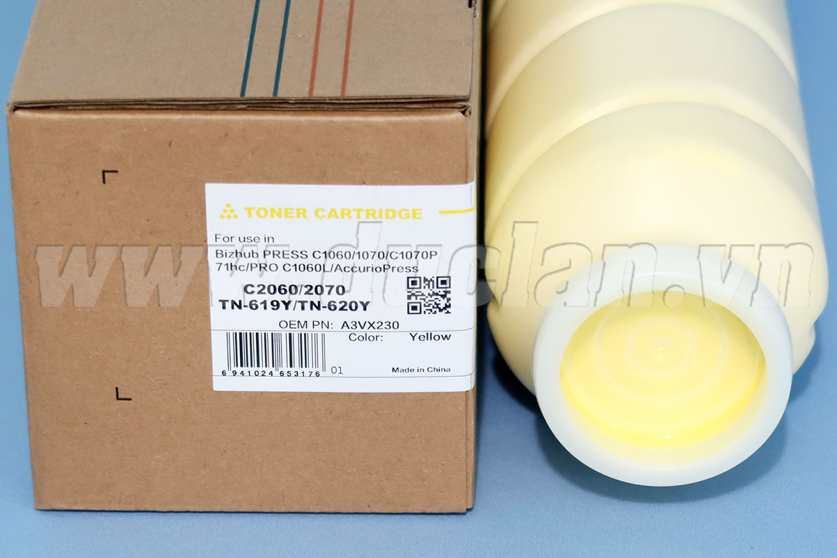 Mực Minolta Bizhub PRESS C1060 C1070 TN-619Y Chính Hãng Giá Tốt
