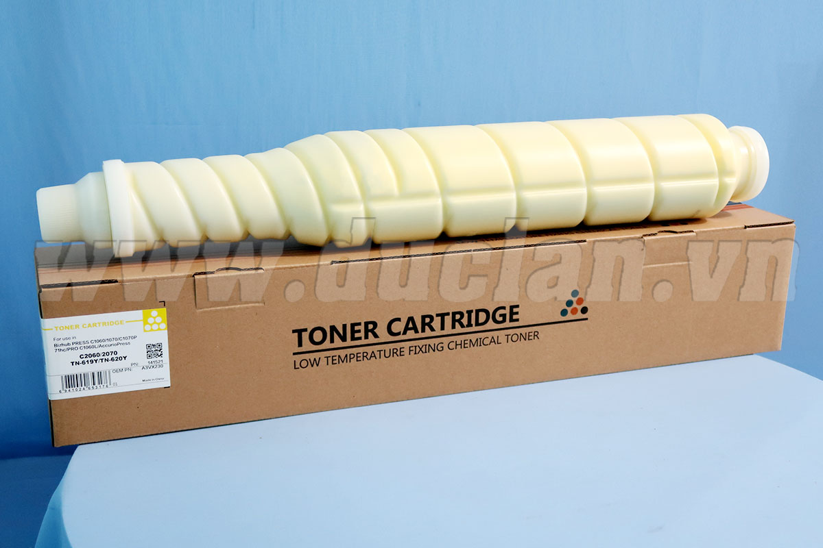 Mực Minolta Bizhub PRESS C1060 C1070 TN-619Y Chính Hãng Giá Tốt