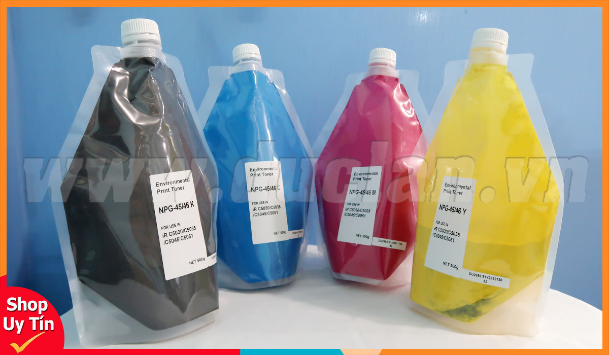 Mực NPG 45/46 M màu đỏ 500g - Chính hãng, giá tốt cho Canon iR