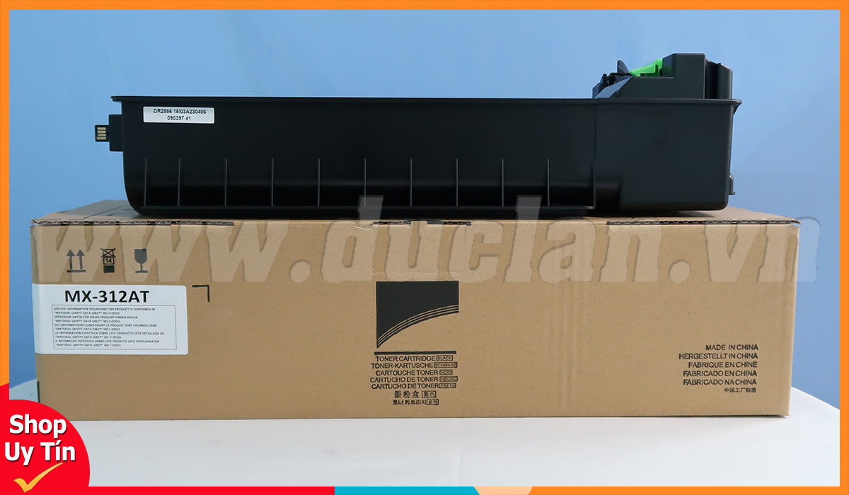 Mực Sharp MX-312AT MX-M261 MX-M311 Chính Hãng Giá Rẻ 610g