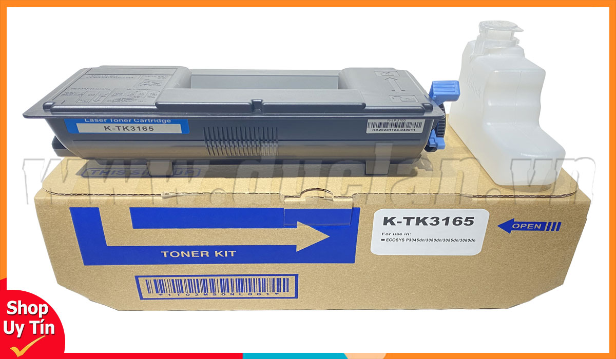 Mực in TK3165 TASKalfa P3045dn P3050dn M3645dn M3145dn chính hãng 320g giá tốt