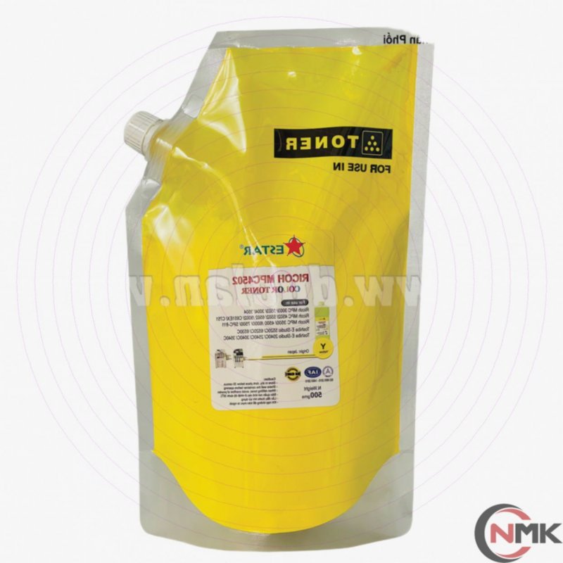 Mực Ricoh Aficio MPC 3002 4502 5502 Y 500g chuẩn in sắc nét giá tốt 