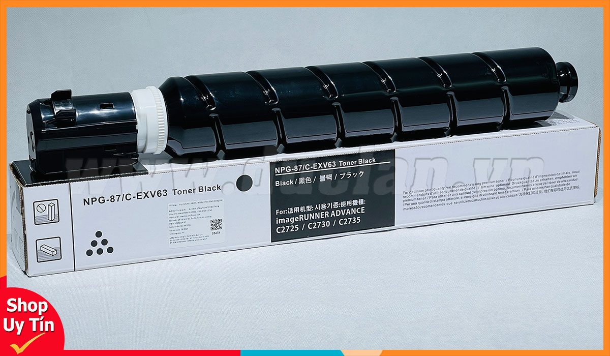Đổ mực NPG87 Canon iR 2725i 2730i 2735i 2745i chính hãng giá tốt
