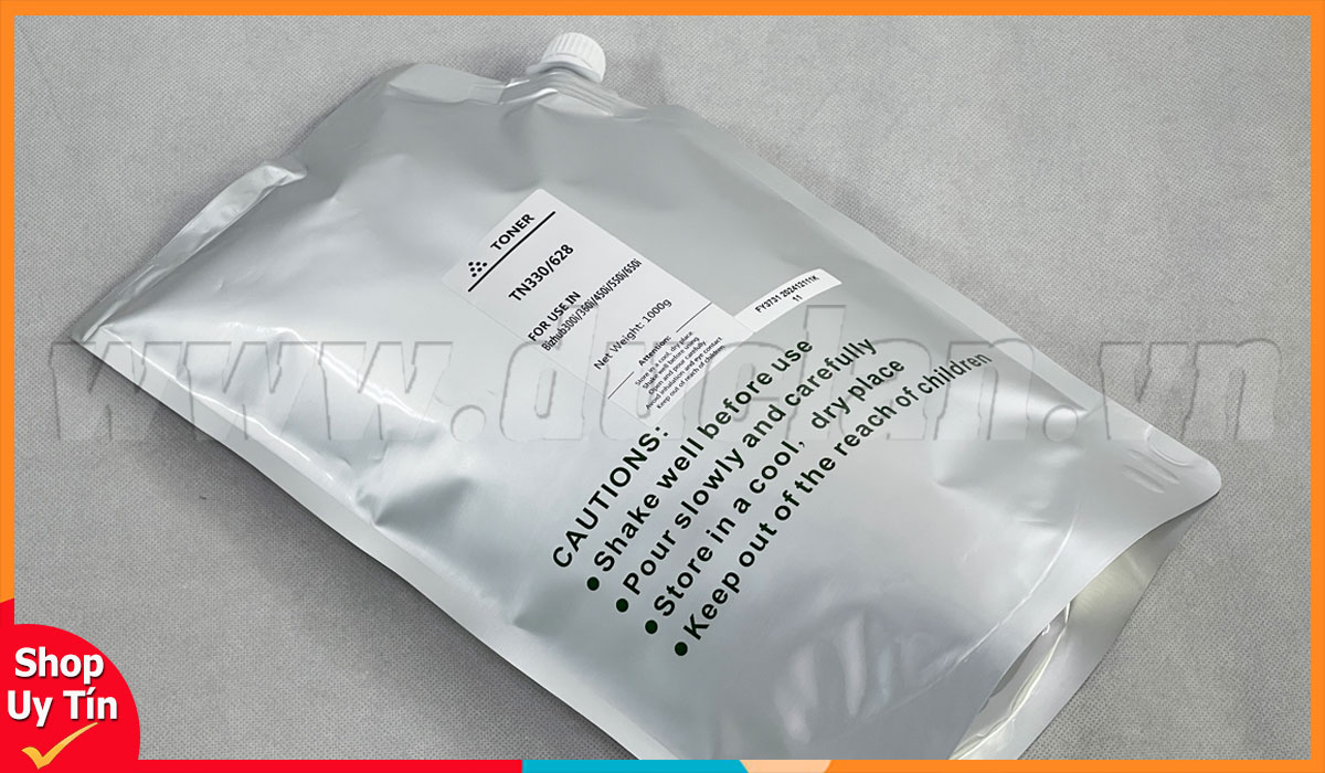 Mực gói TN330/628 Bizhub 300i-550i Carrier 1kg chính hãng giá tốt