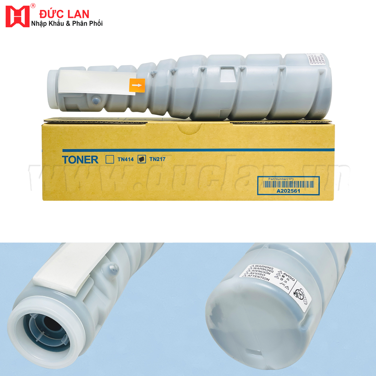 Mực TN-217/414/ Minolta Bizhub 223/283/ 363/423 (300G/16K)