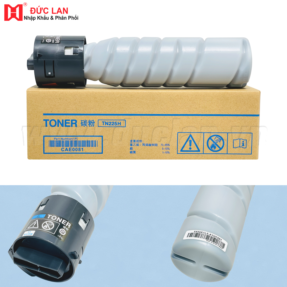Mực TN-225/226/ Minolta Bizhub 226i/266i/246i/7228i (240G/10K)