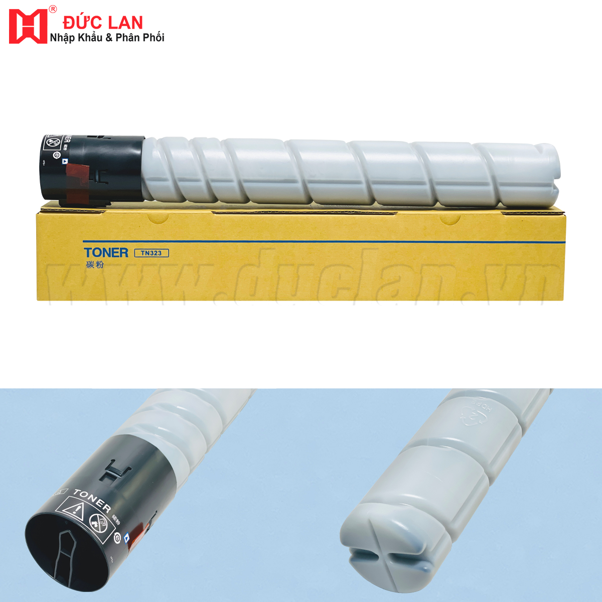 Mực TN-323L/ Minolta Bizhub 227/287/367 (200G/10K)