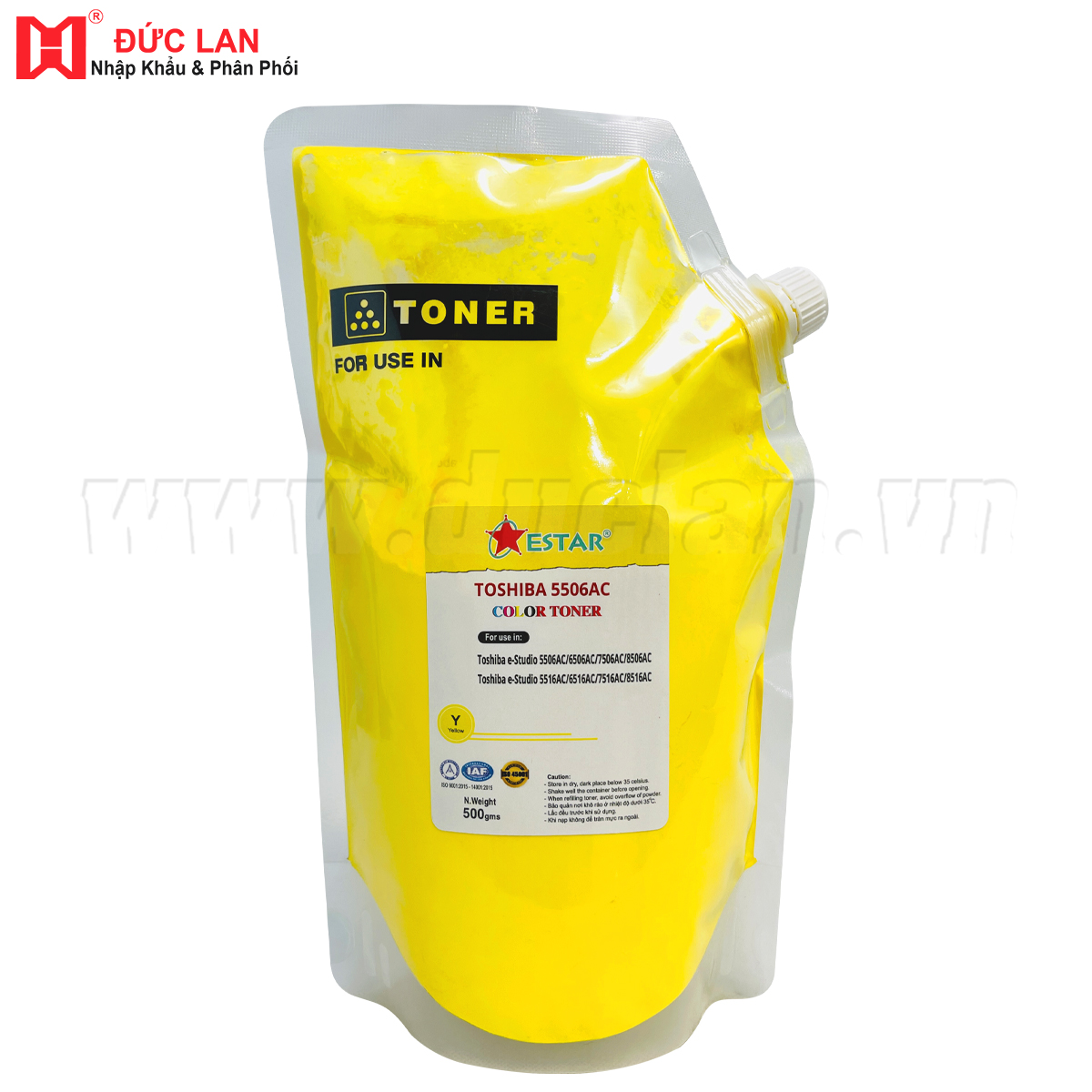 Mực gói Toshiba e-Studio 5506/6506/7506ac (500g) Y