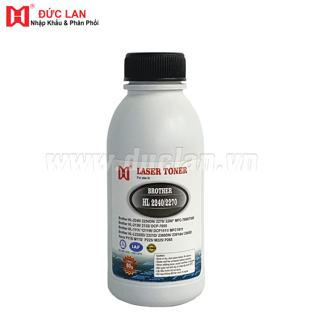 Mực chai Brother HL2240/2270 (80g)