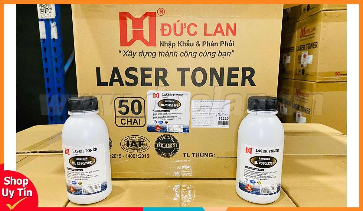 Mực nạp TN2385 Brother HL2240 2360 chính hãng giá tốt