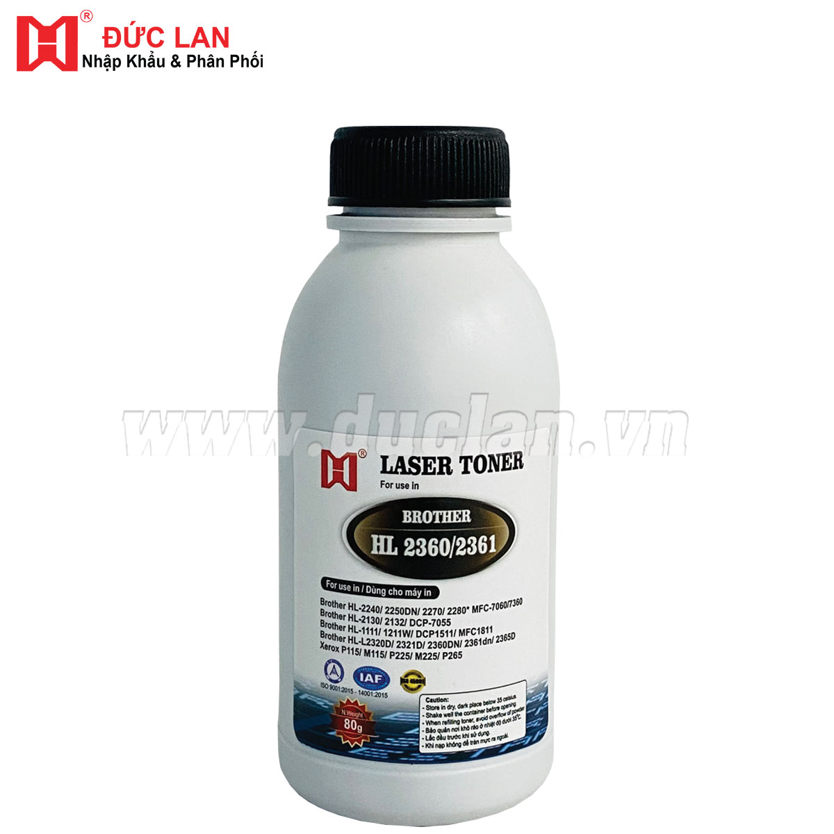 Mực nạp TN2385- Dùng cho máy in Brother HL 2240/2360 (80g)