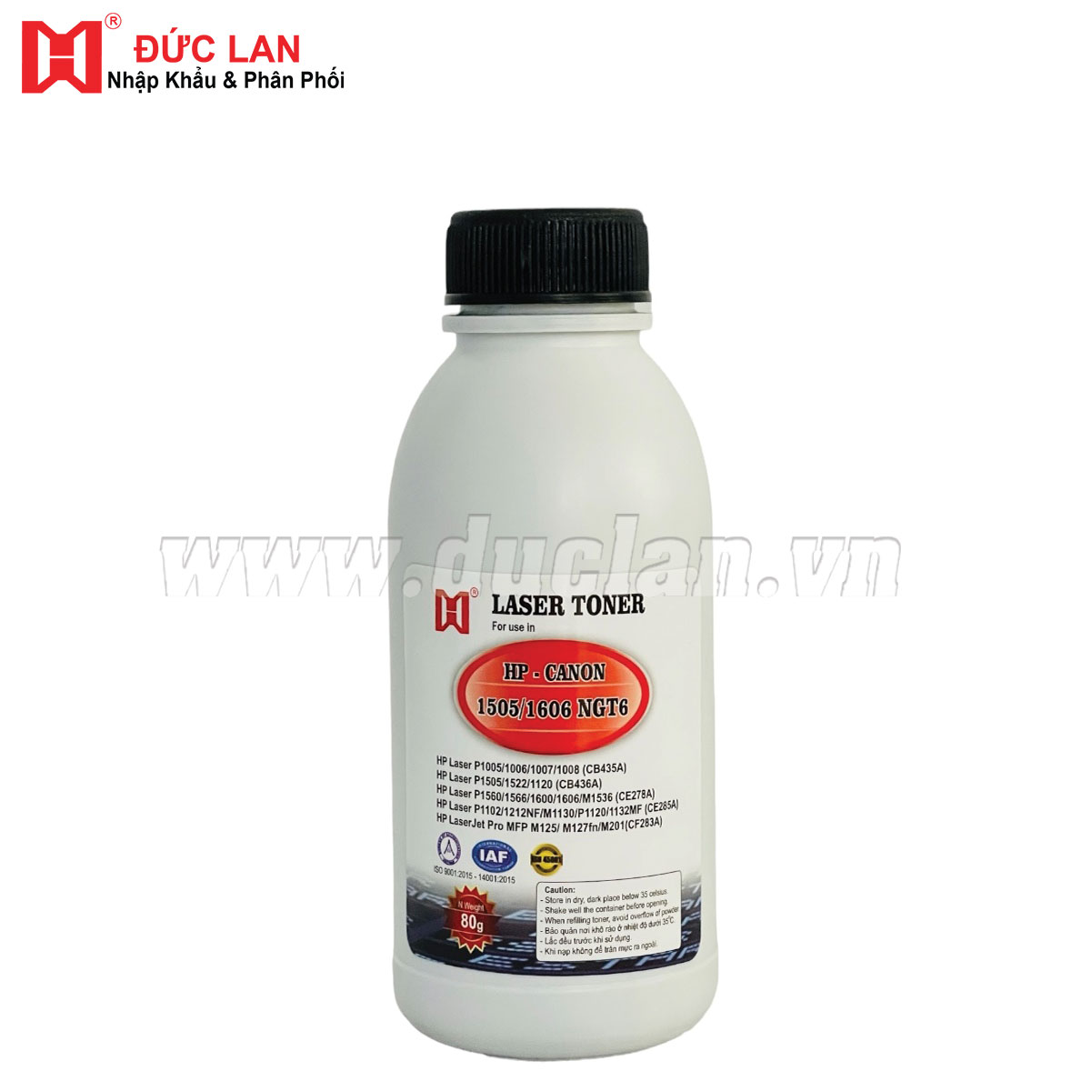 Mực chai HP 1505/1606 NGT6(80g)