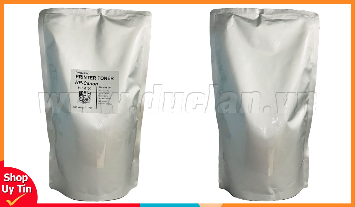 Mực HP 102 130A CF217A 1kg siêu đậm nét yên tâm dùng