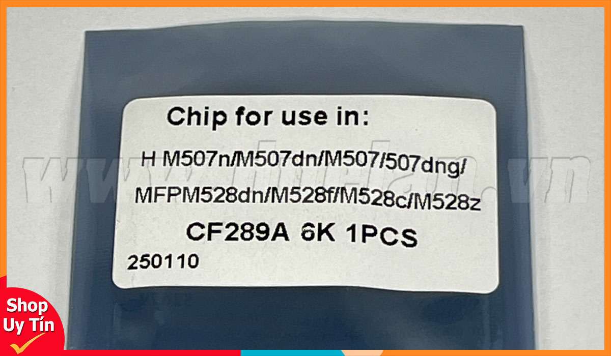 Mực In Chíp HP M507 CF289A Chính Hãng Giá Tốt
