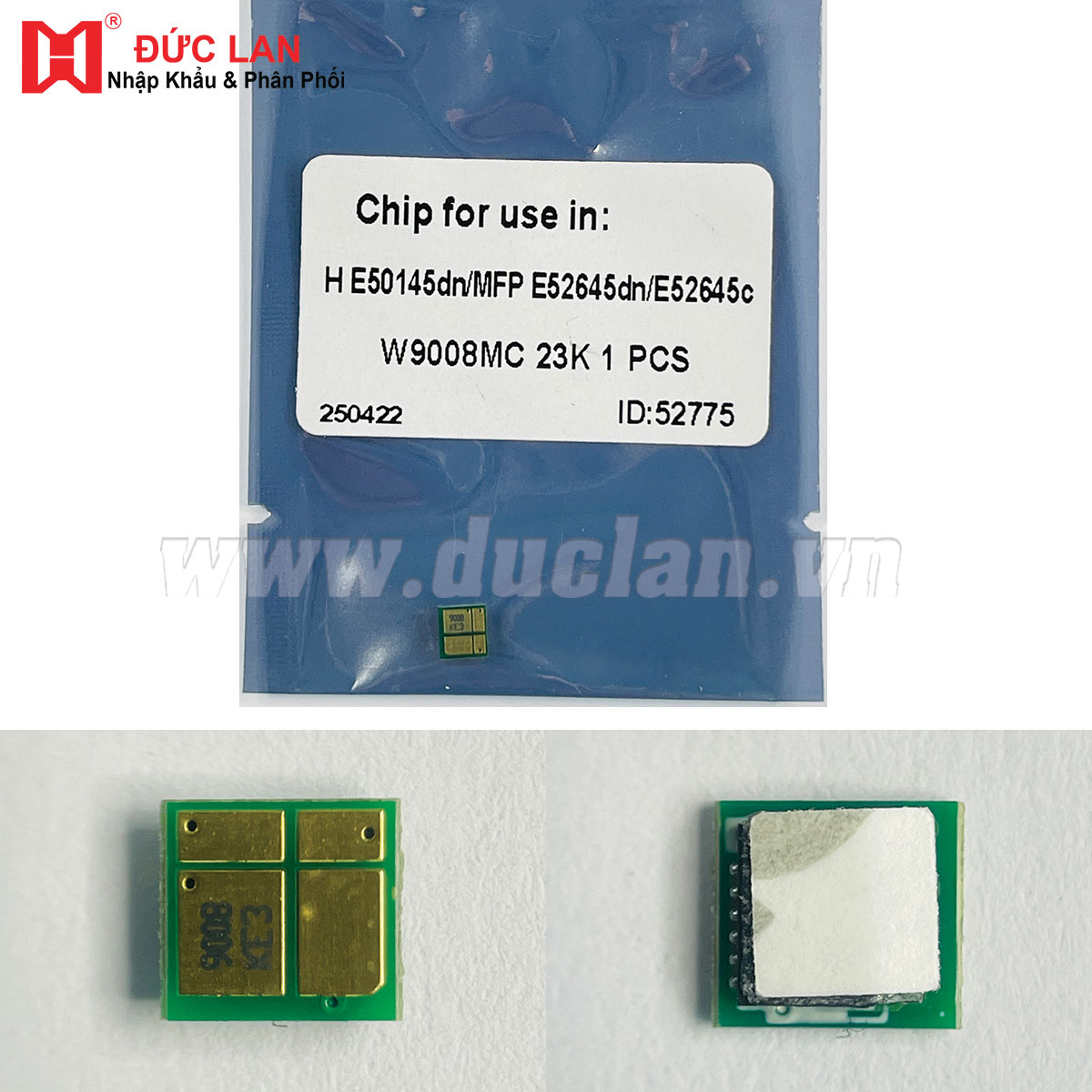 Chip HP Managed E50145dn/ MFP E52645dn (W9008MC) 23K
