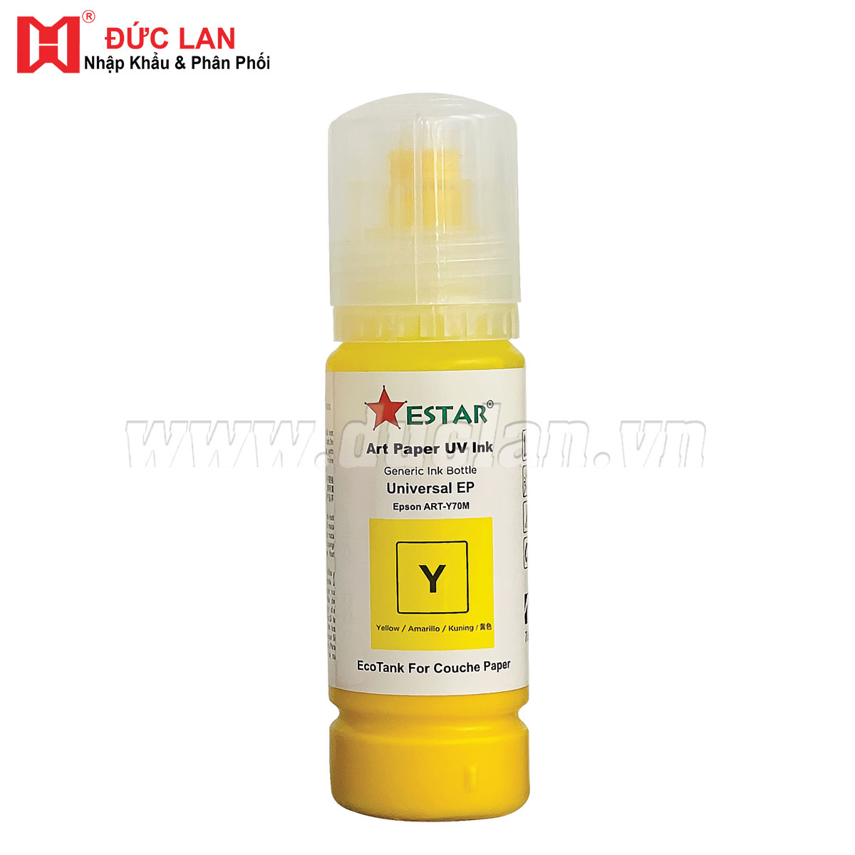 Mực in Art Paper UV Epson Ecotank Y (70ml/bot)