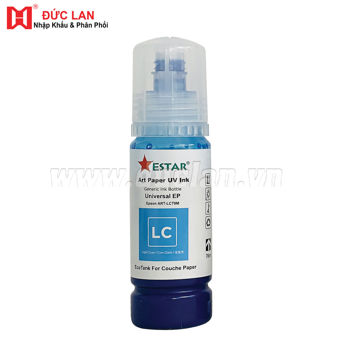 Mực in Art Paper UV Epson Ecotank LC (70ml/bot)