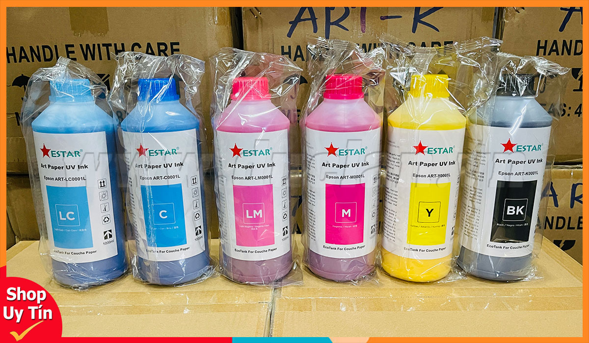 Mực in UV Epson Ecotank Art Paper Y 1L chuẩn chính hãng giá tốt