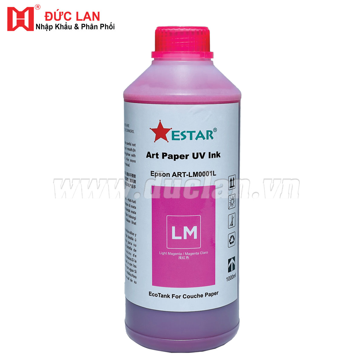 Mực in Art Paper UV Epson Ecotank LM (1lit/bot)