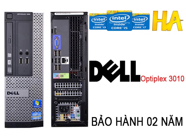 Máy tính đồng bộ Dell Optiplex 3010 Intel® Core™ i7-3770 Ram 16 GB SSD 512 GB VGA K600