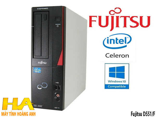 Máy tính Fujitsu D551/F CPU Intel Core i7-3770 Ram 8GB DDR3 SSD 120GB + HDD 500GB VGA K600