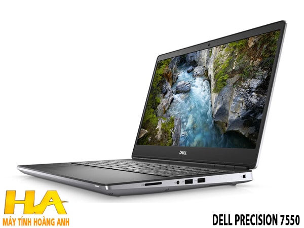Dell Precision 7550 CPU Intel Core i7-10850H RAM 16GB DDR4 SSD 512GB NVME VGA RTX 3000 6GB màn 15.6 inch FHD 1920x1080