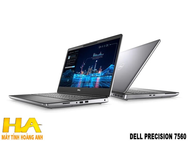 Laptop Dell Precision 7560 CPU Intel Core i7-11800H RAM 32GB DDR4 SSD 512GB NVME VGA RTX A4000 màn 15.6 inch FHD 1920x1080