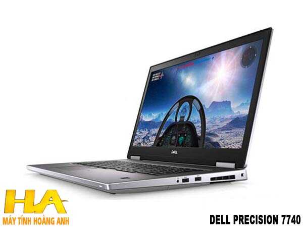 Laptop Dell Precision 7740 CPU Intel Core i7-9850H RAM 16GB SSD 512GB VGA RTX 3000 6GB màn 17.3 inch FHD 1920x1080