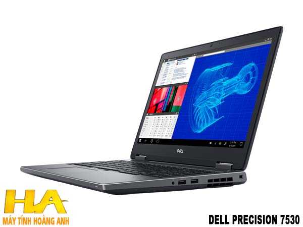 Laptop Dell Precision 7530 CPU Intel Core i7-8850H RAM 16GB DDR4 SSD 512GB VGA NVIDIA Quadro P2000 màn 15.6 inch FHD