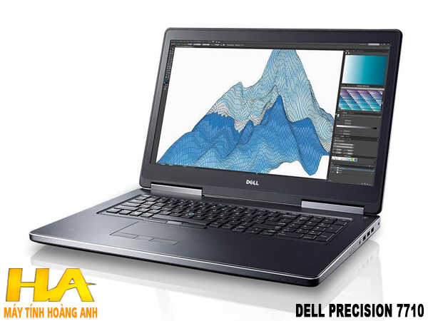 Laptop Dell Precision 7710 CPU Intel Core i7-6820HQ RAM 16GB DDR4 SSD 512GB NVME VGA NVIDIA Quadro M2200 4GB màn 17.3 inch FHD 1920x1080