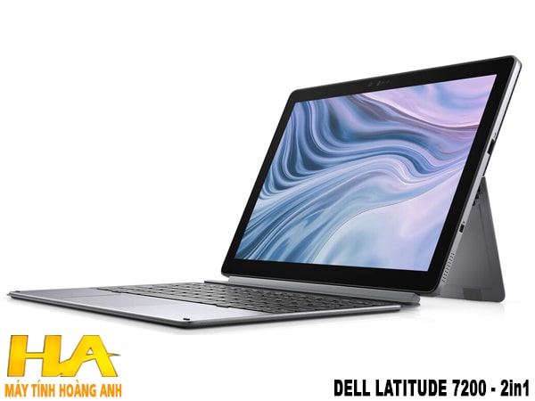 Laptop Dell Latitude 7200 - 2in1 CPU i5-8365U RAM 8GB DDR4 SSD 256GB NVME màn 12.3 inch FHD+ 1920x1280 Cảm ứng Bàn phím rời