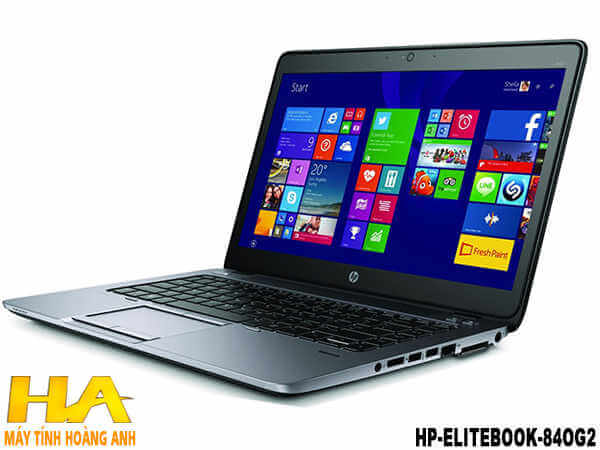 Laptop Hp Elitebook 840g2 core i5 5200U màn hình 14inch bộ nhớ Dram3 4Gb ổ cứng SSD 128Gb