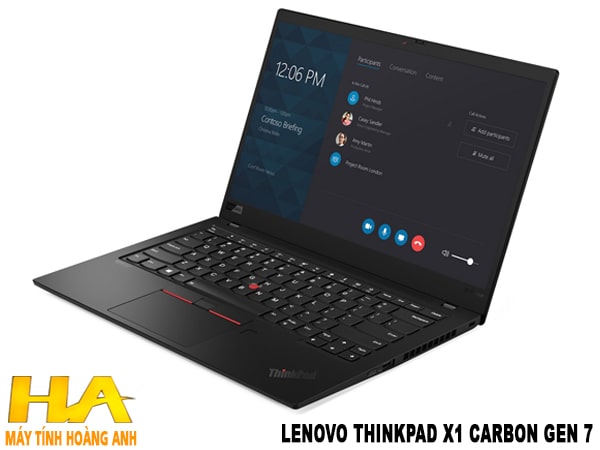 Lenovo X1 Carbon Gen 7 CPU Intel Core i5-8265U RAM 8GB DDR4 SSD 256GB NVME màn 14.0 inch FHD 1920x1080