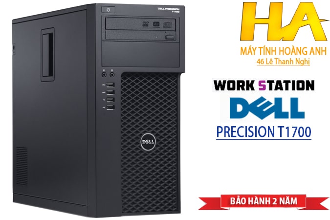 Dell Precision T1700 core i5-4590 Ram 8Gb SSD 120Gb + HDD 500Gb VGA NVIDIA Quadro K2000